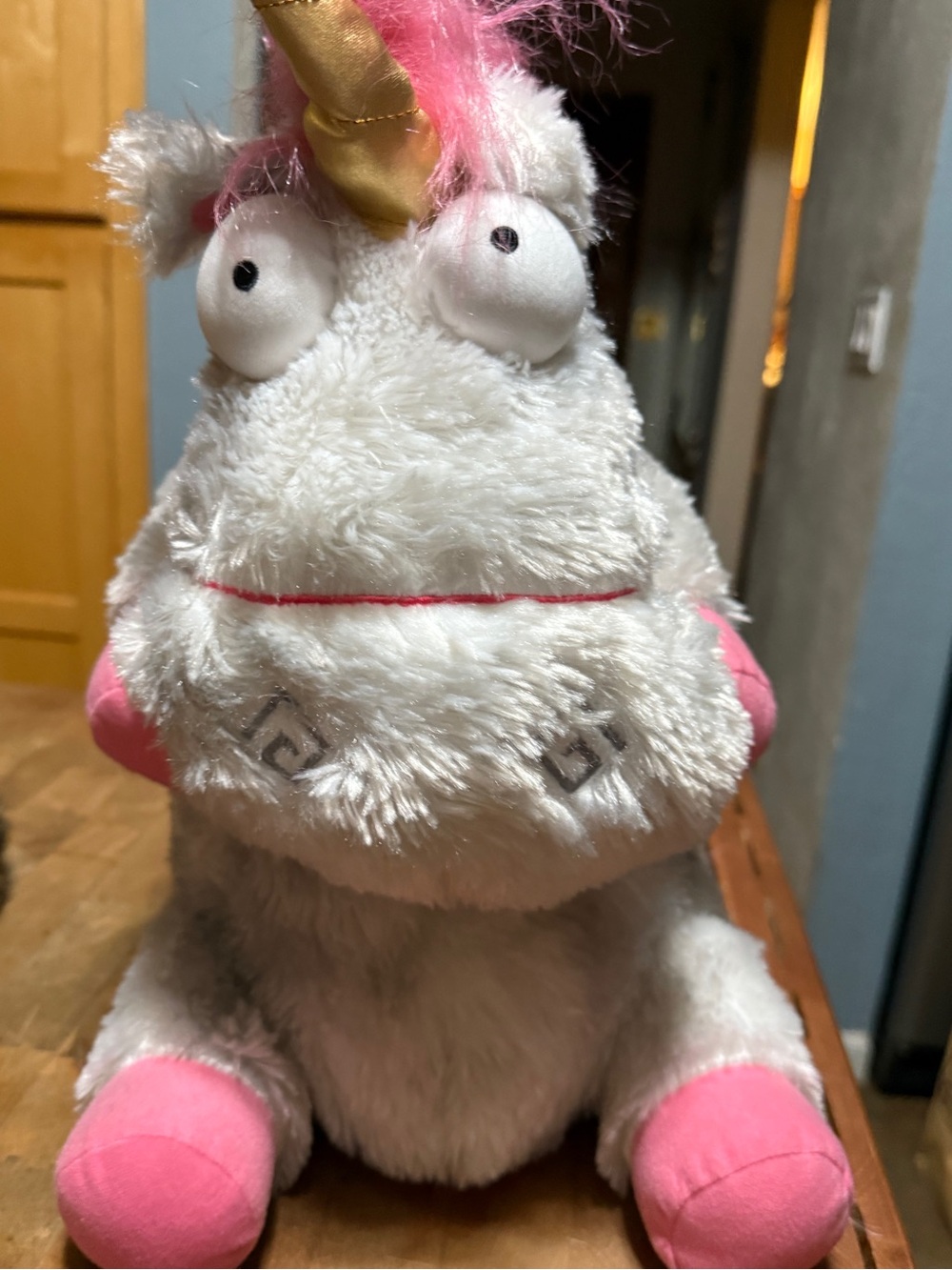 Despicable Me three Plush Unicorn Large “Fluffy” stuffed animal Minions